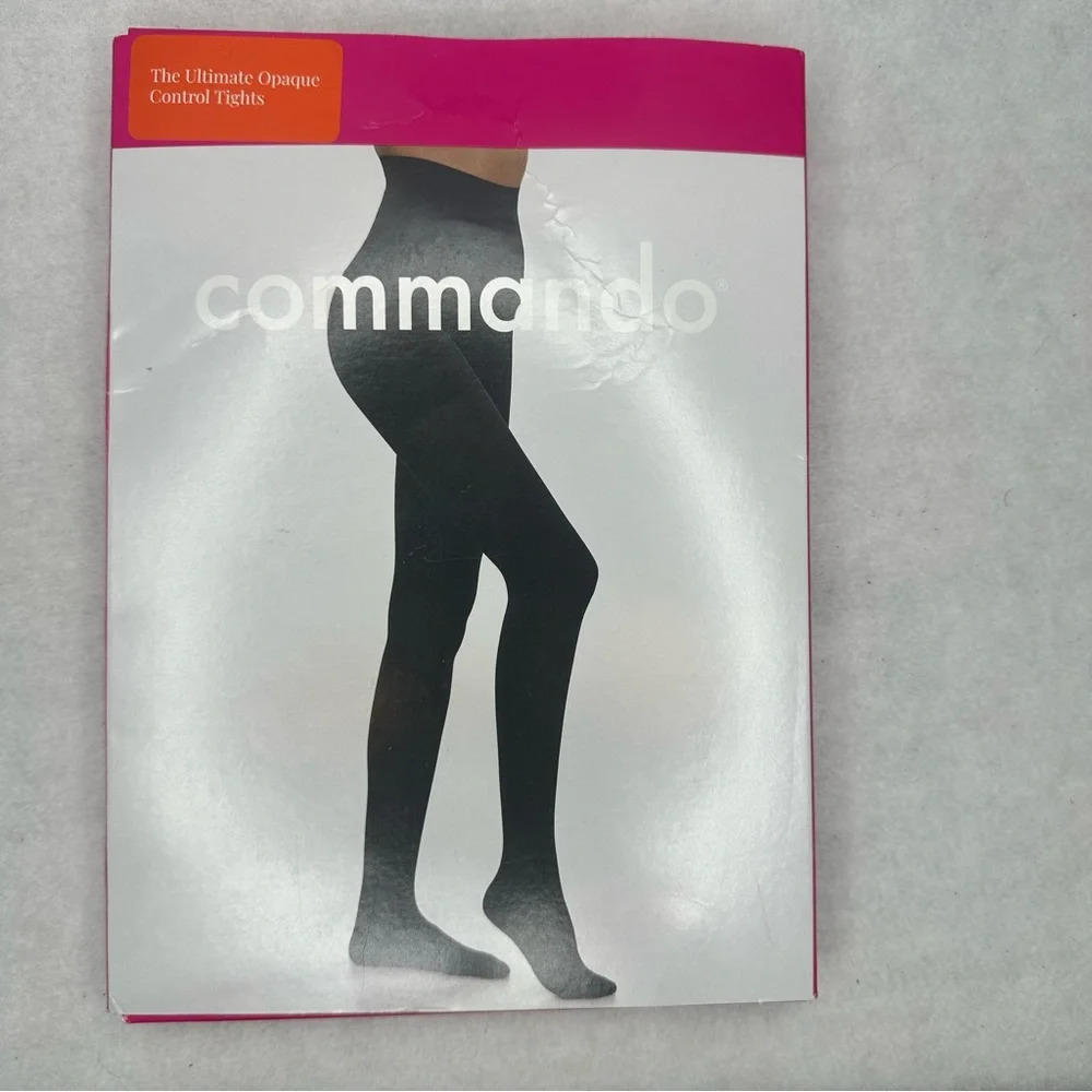 Commando Ultimate Opaque Control Tights. Sz: Small View 2